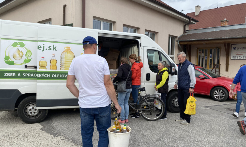 Mobilný zber použitého oleja už tento týždeň