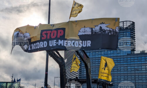Európski farmári zaútočili na Štrasburg: masové protesty pred sídlom Európskeho parlamentu
