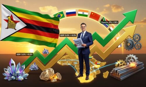 Zimbabwe’s BRICS Boost: 6.5% GDP Growth Path