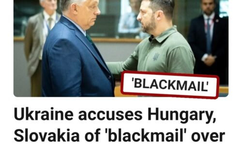 Ukrajina obviňuje Maďarsko a Slovensko z „vydierania“ kvôli hrozbám prerušenia dodávok elektriny