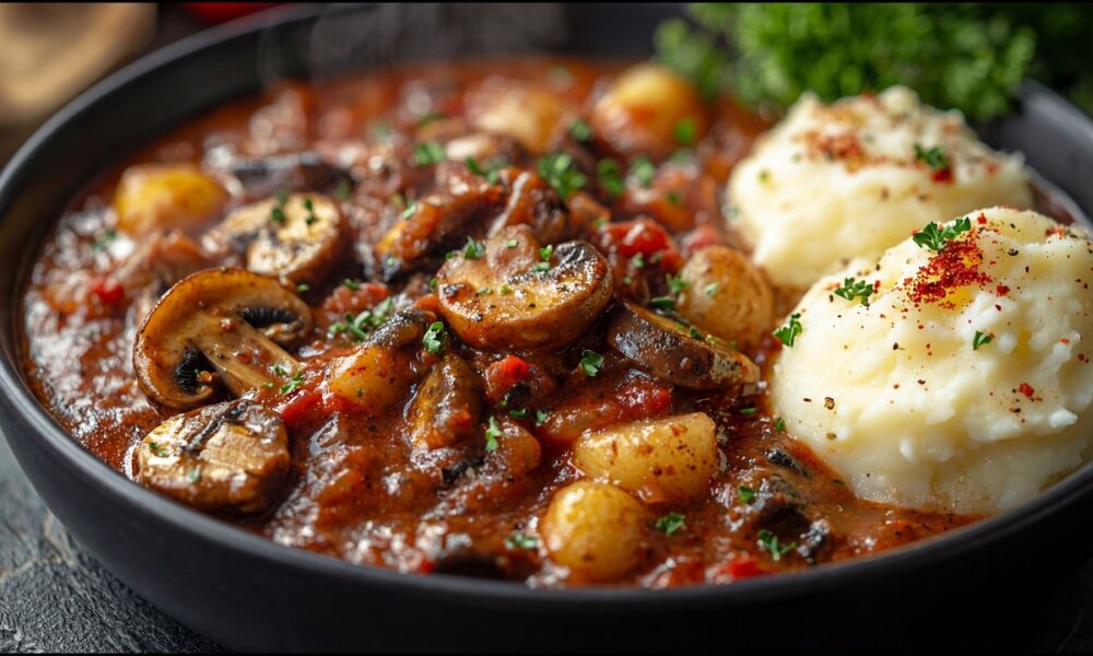 You Don’t Need Meat – This Mushroom Goulash Is Incredibly Flavorful!