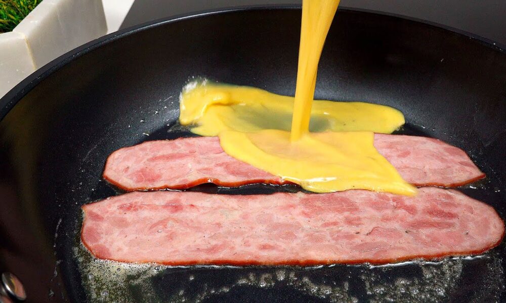 Ich habe noch nie so leckere Eier gegessen! ❗ Einfaches und leckeres Frühstück 😋