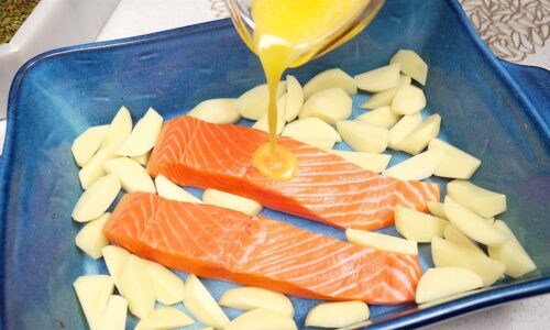Jetzt machen Sie nur Lachs auf diese Weise! Einfach und lecker!
