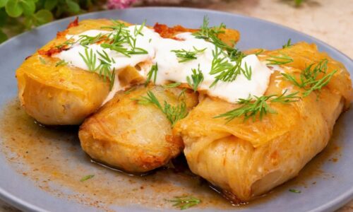 ASMR Cooking Video / Stuffed Cabbage Rolls That Melt in Your Mouth! 😍