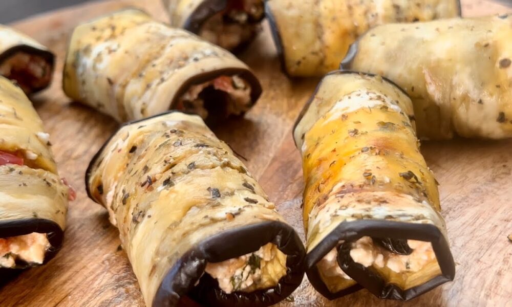 Es gibt viele! Leckeres und gesundes Auberginenrezept.