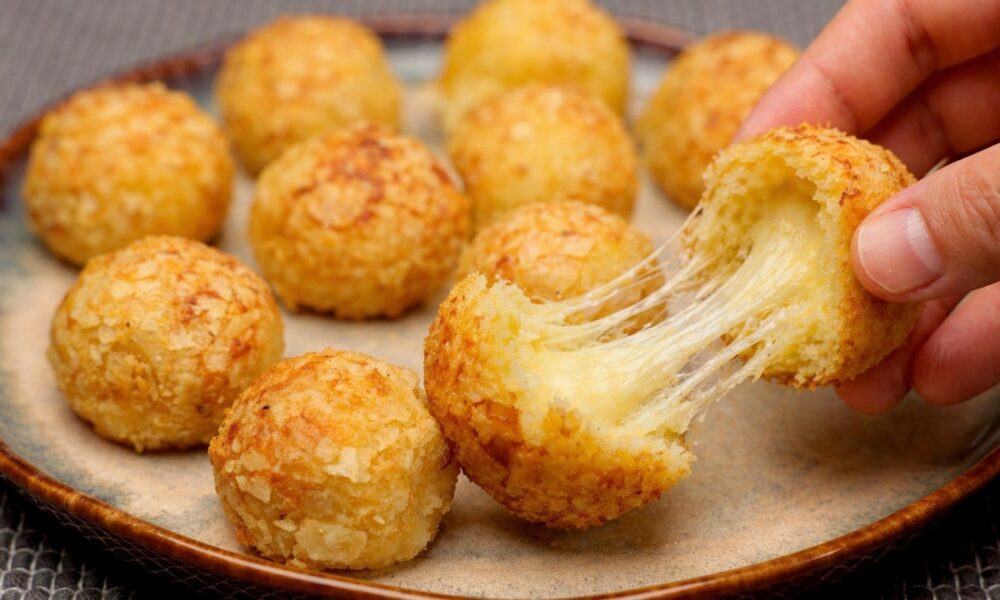 No Flour, No frying! Crispy Snack with Just 2 Potatoes