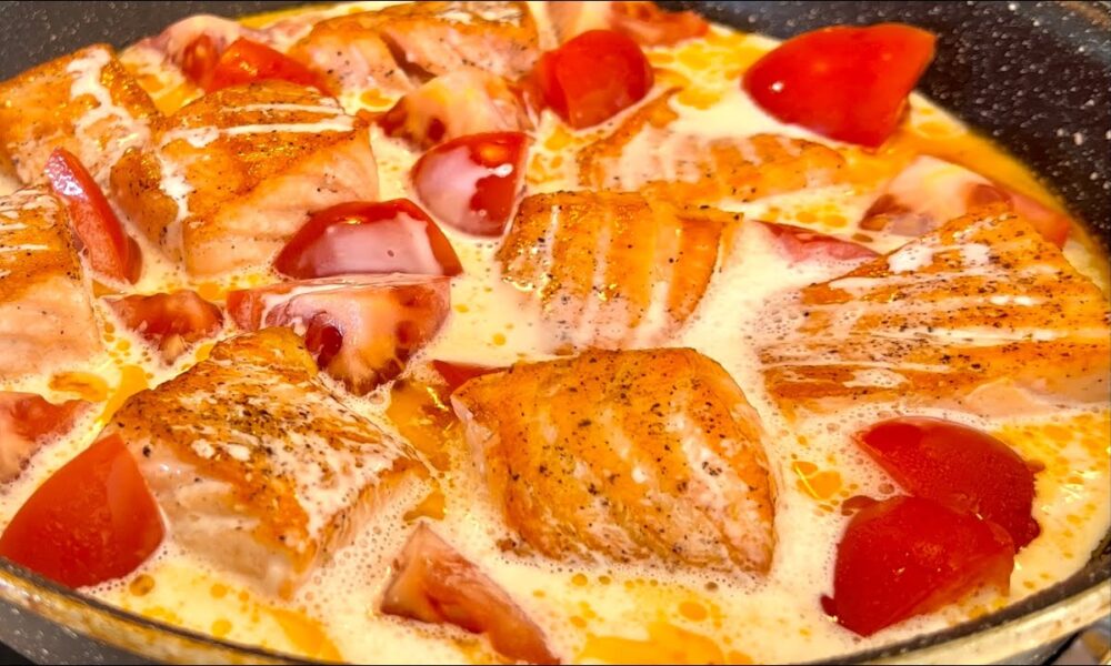 Lecker und gesund. Jeder mag ein schnelles Fischrezept.