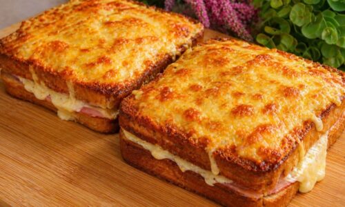 The BEST Ham & Cheese Sandwich You’ll Ever Make! 🤤Cooking video