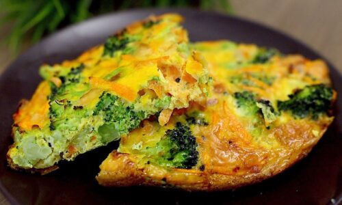 Rezept für einen Brokkoli-Karotten-Auflauf im Ofen! Einfach und lecker!