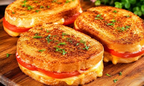 Easy Hot Sandwich Recipe for Breakfast. ASMR Cooking Video