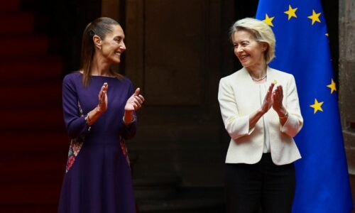 EÚ a Mexiko podpísali modernizovanú globálnu dohodu. Posilníme obchod a investície, tvrdí von der Leyenová