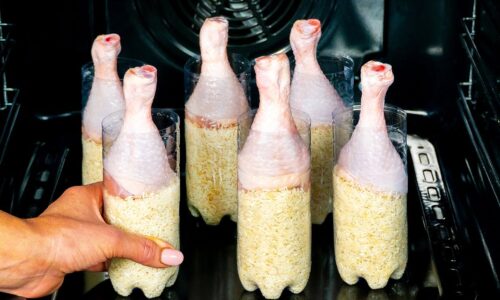 You will never bake chicken legs any other way! Brilliant idea!