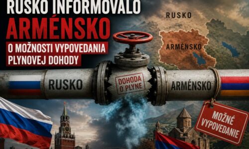 Rusko informovalo Arménsko o možnosti vypovedania plynovej dohody
