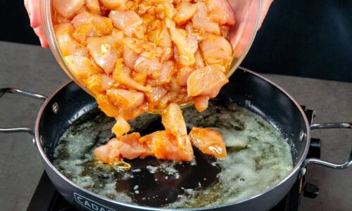 The famous recipe of chicken breast with potatoes, cooked in just 30 minutes!