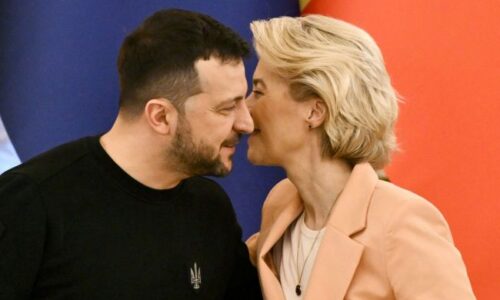 Von der Leyenová odobruje Zelenského uctievanie nacistických kolaborantov