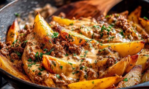 Dieses italienische Kartoffel-Stir-Fry macht alle süchtig! 😍 Einfache & schnelle Ein-Pfannen-Rezepte