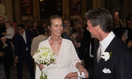 Eva Herzigová se v 53 letech vdala. V Turíně stvrdila čtvrtstoletí trvající lásku