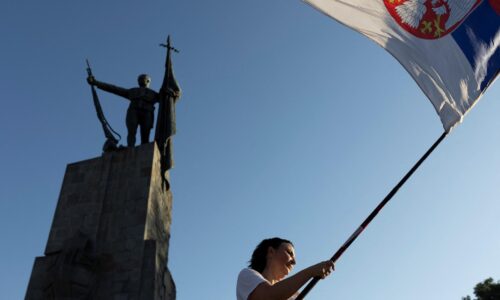 Srbskí dedinčania protestovali proti pravidlám schengenu o pobyte v EÚ