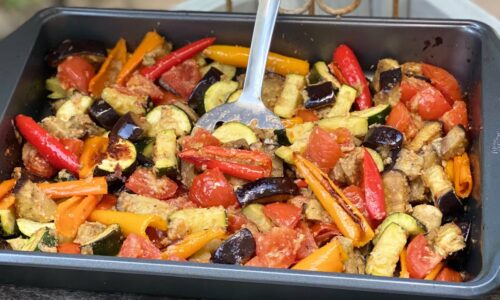 Gabackenes Gemüse einfaches Rezept