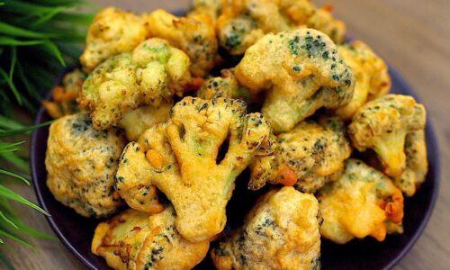 Ein einfaches und leckeres Rezept für frittierten Brokkoli im Teig.