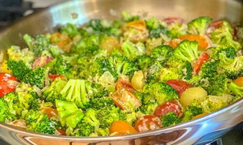 Ich kann nicht aufhören, das göttliche Ofenbrokkoli Rezept zu genießen