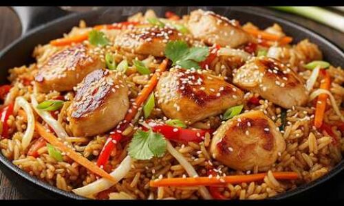Easy Homemade Chicken Fried Rice | Perfect Weeknight Dinner!