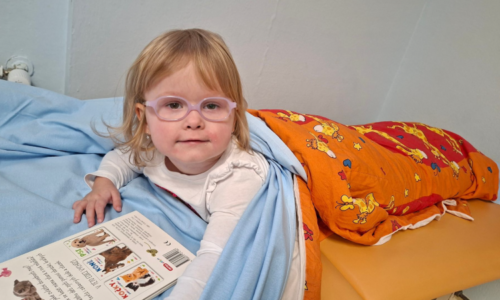 Malá Viktorka bojuje se vzácným onemocněním. Rodina prosí o pomoc s koupí bezpečnějšího auta