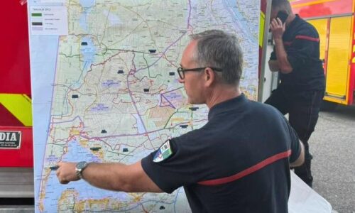 Slovenský modul pozemného hasenia bezpečne dorazil do Francúzska, hlásia hasiči