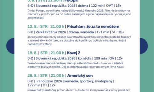 Čo prinesie august v kaštieli Modra?