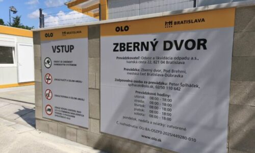 Zberný dvor v Dúbravke využilo za rok takmer 15-tisíc ľudí, odovzdali viac ako 1 600 ton odpadu