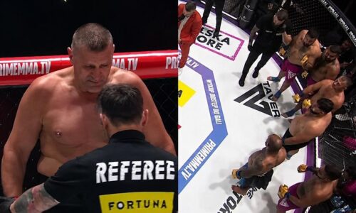 VIDEO Nedávno bojoval s Tysonom Furym, teraz dostal nakladačku v bizarnom zápase 6 vs 1