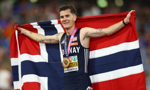 Ingebrigtsen má štvrté zlato z 5000 m