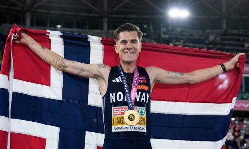 K zlatu sa prepotil v 32-stupňovej garáži. Nórsky fenomén Ingebrigtsen musel behať aj vo vode