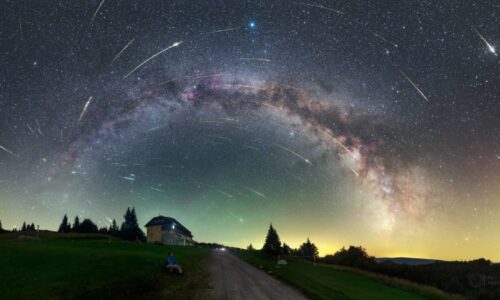 Magická noc po zatmění: Nebe ozdobí stovky meteorů. MAPA ukazuje nejlepší výhledy