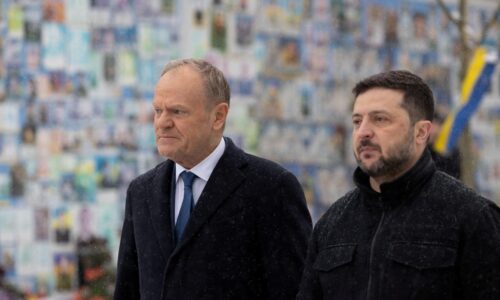 Zelenského kancelária chystá kampaň na zlepšenie imidžu Ukrajiny v Poľsku