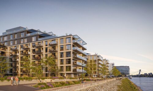 Bývalé PKO čaká premena. Developer rozbehol predaj bytov, napredujú aj iné projekty v Bratislave (prehľad HN)