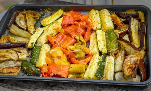 Gebackenes Gemüse einfaches Rezept