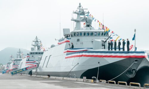 Taiwan zavádza do služby novú korvetu